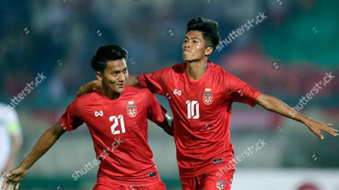 Đánh bại U23 Đài Bắc Trung Hoa, U23 Myanmar thách đấu với U23 Việt Nam